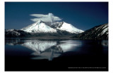 Mt St Helens Reflection Masterprint