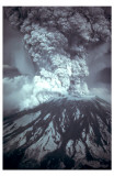 Mt St Helens Eruption Masterprint