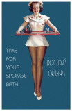 Time for your Sponge Bath Masterprint