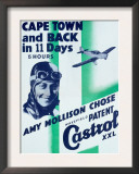 Castrol Motor Oil To Cape Town Poster Posters