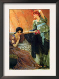 Unconscious Rivals Prints by Sir Lawrence Alma-Tadema