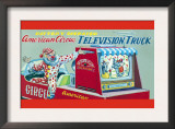 American Circus Television Truck Prints