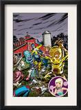 The Age Of The Sentry 3 Cover: Sentry and Millie Prints by Dave Bullock