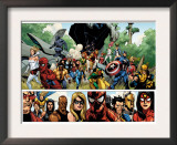 Secret Invasion 1 Group: Captain America, Spider-Man and Vision Prints by Leinil Francis Yu