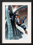 Spectacular Spider-Man 10 Cover: Spider-Man and Doctor Octopus Prints by Humberto Ramos