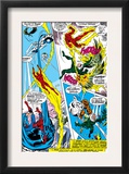 What If 1 Group: Human Torch, Spider-Man, Mr. Fantastic, Thing, Vulture and Fantasticar Prints by Jim Craig