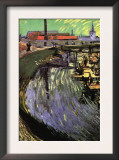 Canal with Women Washing Prints by Vincent van Gogh
