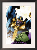 Drax The Destroyer 2 Cover: Thanos and Drax The Destroyer Posters by Mitchell Breitweiser