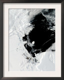 January 29, 2007, B-15J Iceberg in the Ross Sea, Antarctica (Before Breakup) Prints by Stocktrek Images 