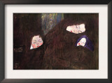 Mother with Children Art by Gustav Klimt