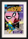 Daredevil 17 Cover: Daredevil, Spider-Man and Marauder Print by John Romita Sr.