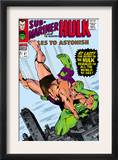 Tales to Astonish 87 Cover: Hulk and Humanoid Prints by Bill Everett