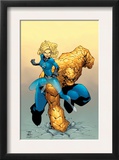 Tales Of The Thing 3 Cover: Thing and Invisible Woman Prints by Randy Green