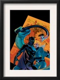 Marvel Knights 4 21 Cover: Mr. Fantastic, Invisible Woman and Black Panther Poster by Valentine De Landro