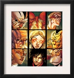 Avengers: The Initiative 10 Cover: Rage Prints by Stefano Caselli