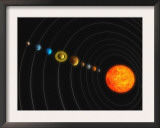 Solar System Print by Stocktrek Images 