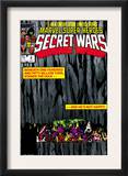 Secret Wars 4 Cover: Hulk and Captain America Prints by Bob Layton