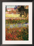 Flowering Garden with Path Posters by Vincent van Gogh