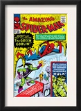 Amazing Spider-Man 14 Cover: Spider-Man, Green Goblin and Hulk Posters by Steve Ditko