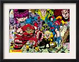 X-Men 1 Pin-up Group: A Villains Gallery Posters by Jim Lee