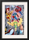 Avengers 12 Group: Vision Poster by George Perez
