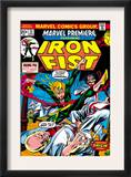 The Immortal Iron Fist: Marvel Premiere 15 Cover: Iron Fist Posters by Gil Kane