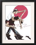 Salsa Dancers Prints