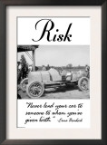 Risk Poster by Wilbur Pierce