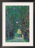 Way To The Park Print by Gustav Klimt