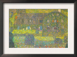 House In Attersee Prints by Gustav Klimt