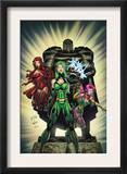 Exiles 2 Cover: Polaris, Scarlet Witch and Blink Poster by Dave Bullock