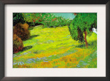 Sunny Lawn Prints by Vincent van Gogh