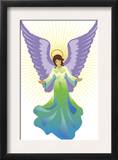 Angel Tree Topper, Grouped Elements Prints