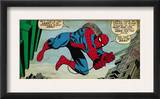 Marvel Comics Retro: The Amazing Spider-Man Comic Panel (aged) Posters