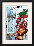Fantastic Force 2 Group: Phoenix, Scarlet Witch and Polaris Poster by Steve Kurth