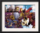 Avengers: The Initiative 8 Group: Sentry Art by Stefano Caselli