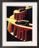 1930's Fiat Car Prints