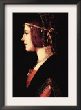 Lady Beatrice D'Este Posters by Leonardo da Vinci 