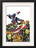 Captain America V4, 26 Cover: Captain America Prints by Dave Johnson