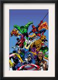 Secret Wars Cover: Captain America Prints by Mike Zeck