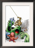 Marvel Monsters: Fin Fang Four 1 Cover: Fin Fang Foom Posters by Eric Powell