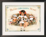 Our Happy Home Posters by Bessie Pease Gutmann