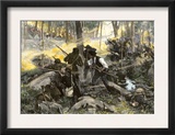Battle of King's Mountain, South Carolina, 1780, American Revolution Art