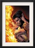 X-Men: The End 1 Cover: Wolverine and Phoenix Fighting Prints by Sean Chen