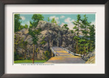 Black Hills, South Dakota - View of Iron Mountain Road Tunnel and Bridge, c.1937 Prints