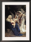 Song of The Angels Art by William Adolphe Bouguereau
