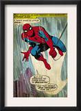 Marvel Comics Retro: The Amazing Spider-Man Comic Panel (aged) Prints