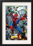 Spider-Man, Doctor Octopus, Green Goblin, Vulture, Black Cat, Electro, Lizard, Rhino and Sandman Prints
