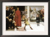 The Education of Children Clovis, Detail Posters by Sir Lawrence Alma-Tadema