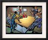 Weapon X 18 Group: Wolverine, Angel, Juggernaut, Professor X, Cyclops and X-Men Prints by jeff Johnson